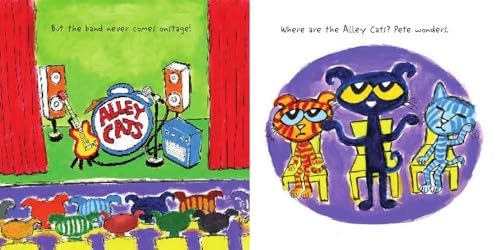 Pete the Cat Rocks On!: Includes Over 30 Stickers!