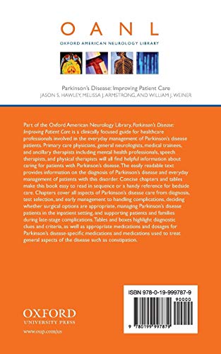 Parkinson's Disease: Improving Patient Care (Oxford American Neurology Library)