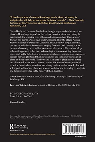 Ancient Botany (Sciences of Antiquity Series)