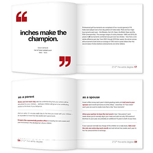 212 the Extra Degree: How to Achieve Results Beyond Your Wildest Expectations