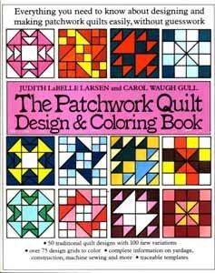 Patchwork Quilt Design and Coloring Book