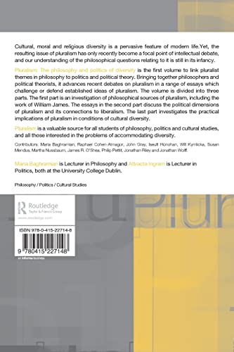 Pluralism: The Philosophy and Politics of Diversity