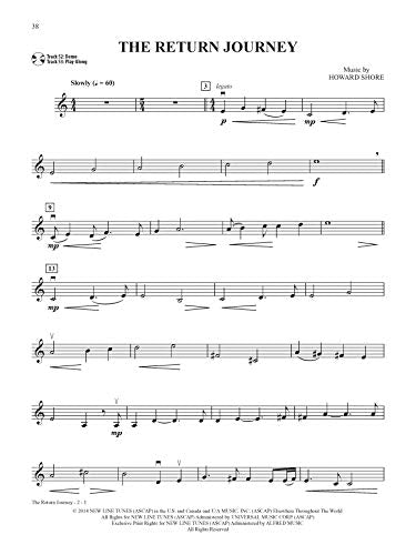 The Hobbit -- The Motion Picture Trilogy Instrumental Solos for Strings: Violin, Book & Online Audio/Software/PDF (Pop Instrumental Solo Series)