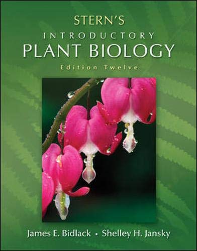 Stern's Introductory Plant Biology by Bidlack, James