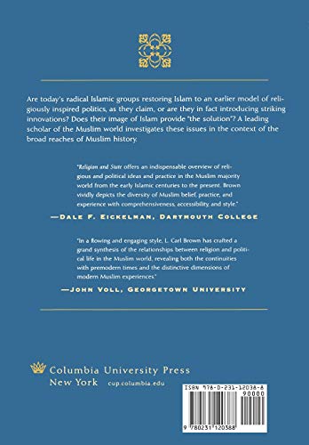 Religion and State: The Muslim Approach to Politics