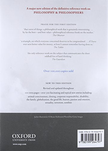 The Oxford Companion to Philosophy New Edition