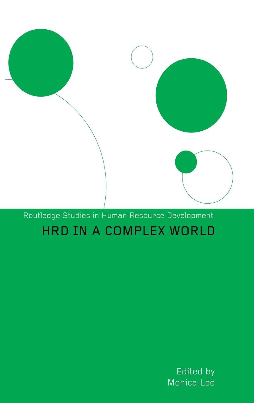 HRD in a Complex World (Routledge Studies in Human Resource Development)