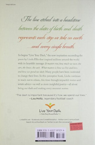 Live Your Dash: Make Every Moment Matter by Linda Ellis