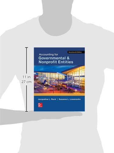 Accounting for Governmental & Nonprofit Entities