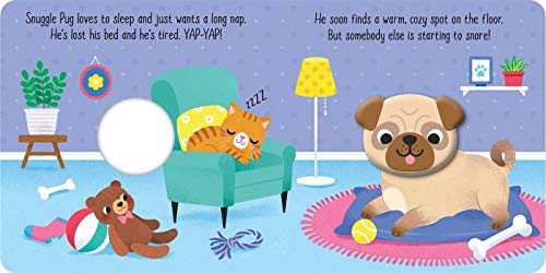 Snuggle Pug: Finger Puppet Board Book