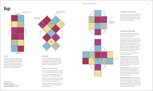 The Granny Square Book: 125 Modern Designs to Crochet