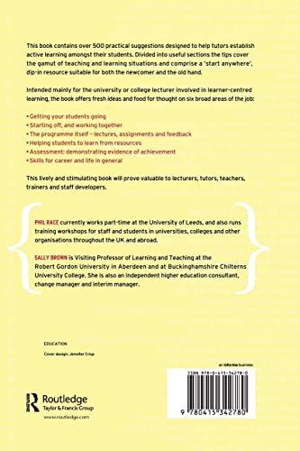 500 Tips For Tutors (500 Tips Series)
