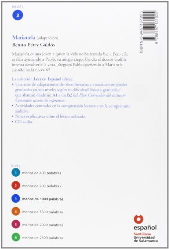 Marianela, Nivel 3 (Book & CD) (Leer En Espan~ol) (Spanish Edition)
