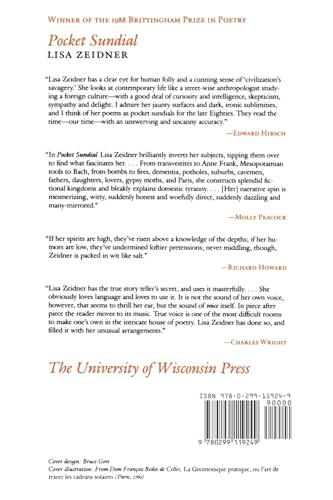 Pocket Sundial (Wisconsin Poetry Series) (Volume 1988)