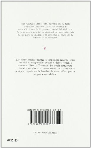 Los Nios terribles (Letras Universales / Universal Writings) (Spanish Edition)