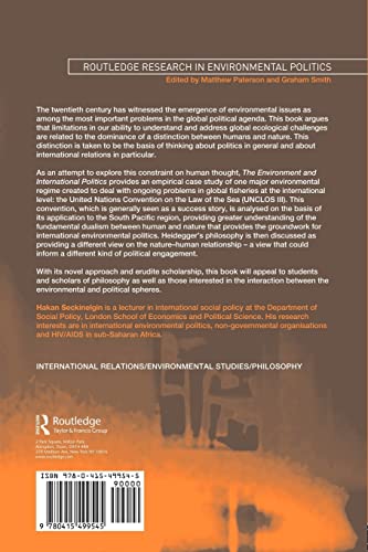 The Environment and International Politics (Environmental Politics)