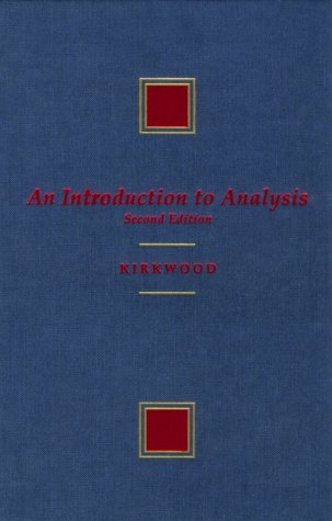 An Introduction to Analysis