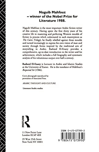 Naguib Mahfouz: The Pursuit of Meaning (Arabic Thought and Culture)