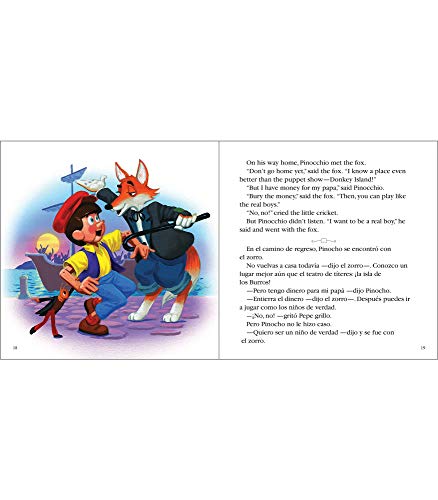 Pinocchio  Pinocho (Keepsake Stories, Bilingual) (Volume 24)