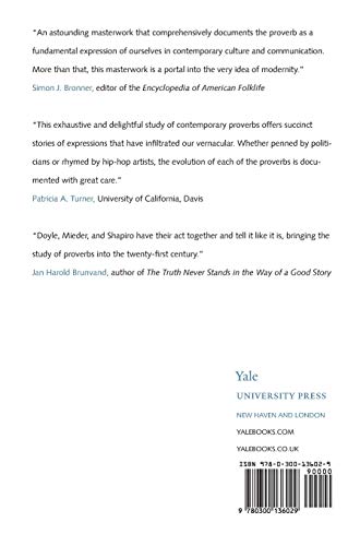 The Dictionary of Modern Proverbs by Mieder, Wolfgang