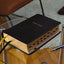 KJV, Thompson Chain-Reference Bible, Handy Size, European Bonded Leather, Black, Red Letter, Thumb Indexed, Comfort Print