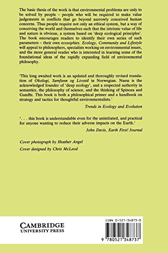 Ecology, Community and Lifestyle