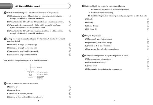 Collins CSEC Chemistry - CSEC Chemistry Multiple Choice Practice