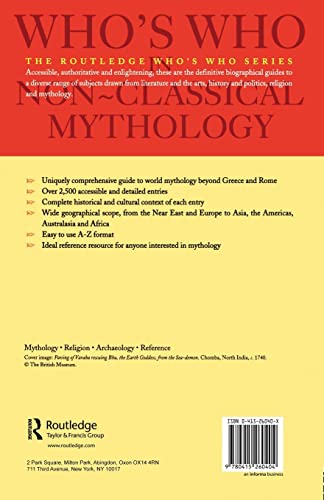 Who's Who in Non-Classical Mythology (Who's Who (Routledge))