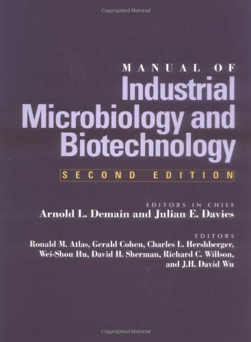 Manual of Industrial Microbiology and Biotechnology