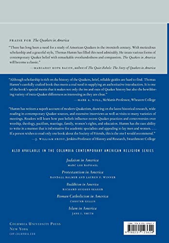 The Quakers in America (Columbia Contemporary American Religion Series)