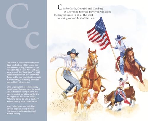 C is for Cowboy: A Wyoming Alphabet (Discover America State by State)