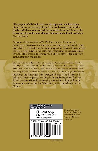 Freedom and Organisation 1814-1914