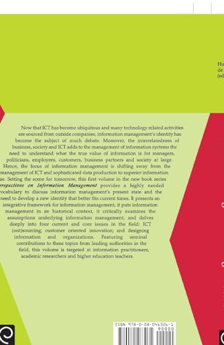 Information Management: Setting the Scene (Perspectives on Information Management, 1)