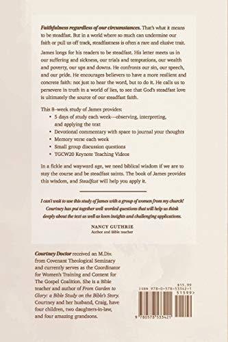 Steadfast: A Devotional Bible Study on the Book of James