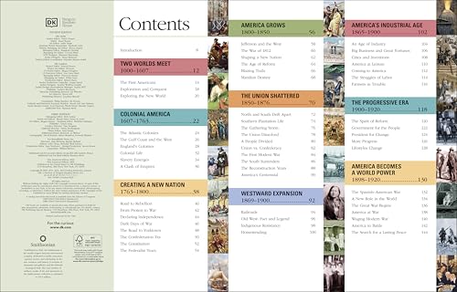 American History: A Visual Encyclopedia (DK Children's Visua