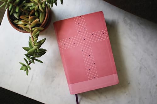 NIrV, Clear Focus Bible for Kids (Help Kids with ADHD or Dyslexia Read with Confidence), Leathersoft, Pink: Read more of the Bible with better focus using the Bionic Reading Method