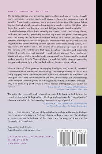Genetic Nature/Culture: Anthropology and Science beyond the Two-Culture Divide