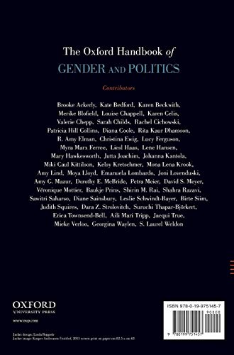 The Oxford Handbook of Gender and Politics (Oxford Handbooks)