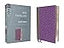 NIV, Thinline Bible, Giant Print, Leathersoft, Gray/Purple, Red Letter, Comfort Print