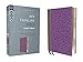 NIV, Thinline Bible, Giant Print, Leathersoft, Gray/Purple, Red Letter, Comfort Print