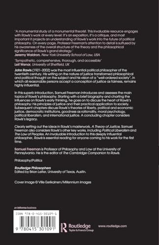 Rawls (The Routledge Philosophers)