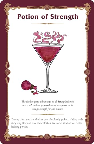 Dngeonmeister: The Deck of Many Drinks: The RPG Cocktail Recipe Deck with Powerful Effects! (Dngeonmeister Series)