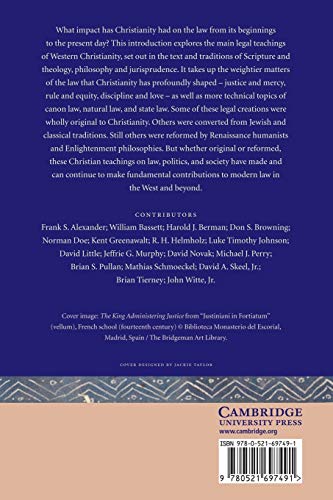 Christianity and Law: An Introduction by Witte Jr., John