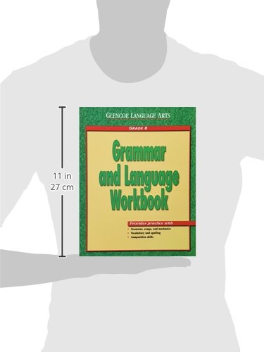 Glencoe Language Arts Grammar And Language Workbook Grade 8