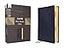 NASB, Wide Margin Bible, Genuine Leather, Calfskin, Navy, Red Letter, 1995 Text, Comfort Print