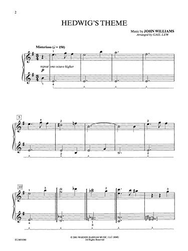 Themes from Harry Potter and the Sorcerer's Stone: Early Intermediate Piano Solos