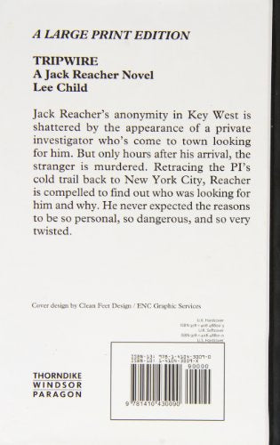 Tripwire (Jack Reacher Novel) by Lee Child