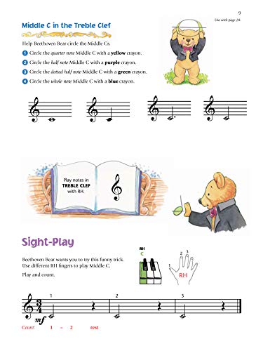 Music for Little Mozarts Notespeller & Sight-Play Book, Bk 2: Written Activities and Playing Examples to Reinforce Note-Reading (Music for Little Mozarts, Bk 2)