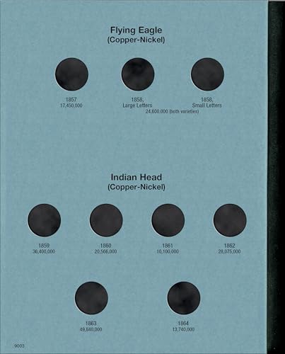 Official Whitman(r) Coin Folder - Indian Head Cents: 1857-1909: Indian, 1857-1909