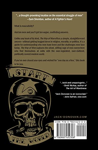 The Way of Men — back cover
